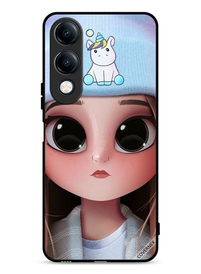 Covernex vivo Y29s Protective Case Cover Cute Unicorn Girl - Image 1