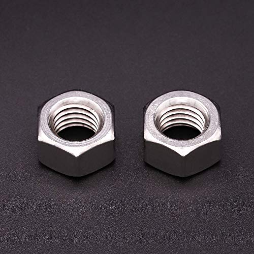 RoyceMart #6-32 (50 Pack) Stainless Steel Hex Nuts, Metric Hexagon Nuts, Stainless Steel 304 (18-8), UNC Coarse Thread - Image 3