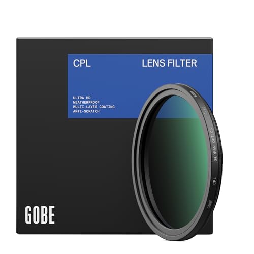 Gobe 46mm Circular Polarizing (CPL) Lens Filter (Pro) - Image 1