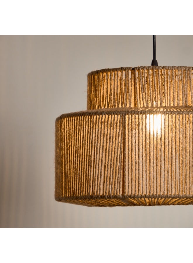 نجفة شوب نجفة بوهو من خيوط الكتان الطبيعي – تصميم عصري ودافئ من نجفة شوب - Image 3