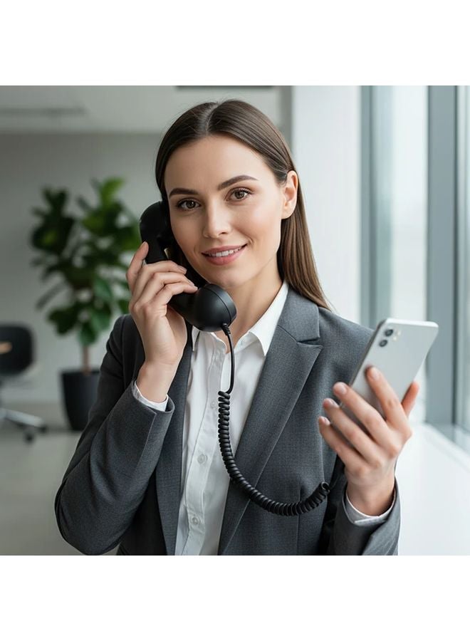 فارس الظلام رجعي قابس تشغيل فوري من النوع C سماعة هاتف زر كتم الصوت قبضة مريحة - Image 4