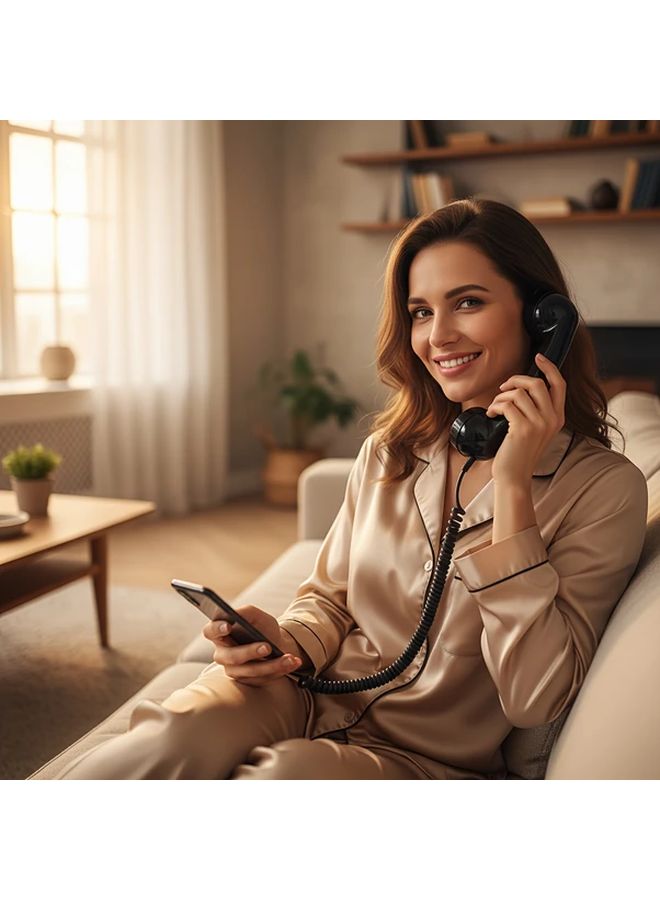 فارس الظلام رجعي قابس تشغيل فوري من النوع C سماعة هاتف زر كتم الصوت قبضة مريحة - Image 5