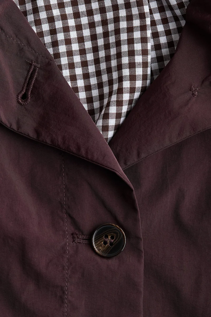 H&M Oversized bubble-hem jacket