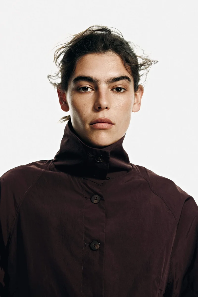 H&M Oversized bubble-hem jacket