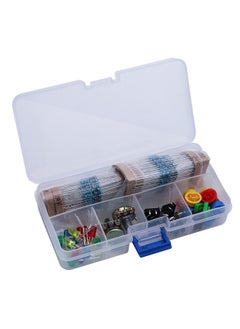 ELEGOO ELEGOO Electronics Component Pack with resistors, LEDs, Switch, Potentiometer Compatible with Arduino UNO, MEGA  - Image 3
