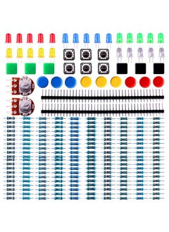 ELEGOO ELEGOO Electronics Component Pack with resistors, LEDs, Switch, Potentiometer Compatible with Arduino UNO, MEGA  - Image 1