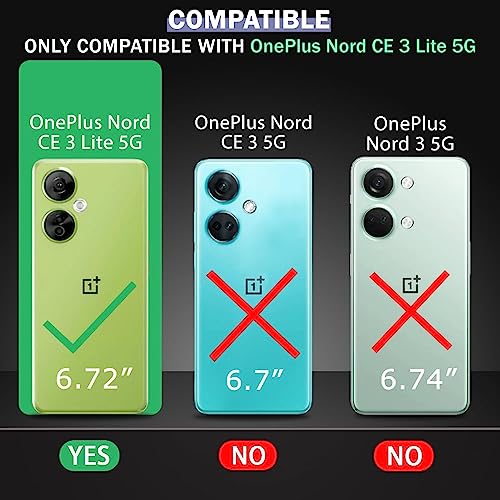 Casotec Shockproof Case for OnePlus Nord CE 3 Lite 5G | Full Camera Protection | TPU Flexible Back Cover for OnePlus Nord CE 3 Lite 5G (Matte Black) - Image 2