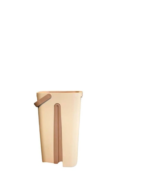 Flat Mop Bucket with 3 Reusable Pads - Easy and Effective Cleaning with Stainless Steel Handle OM