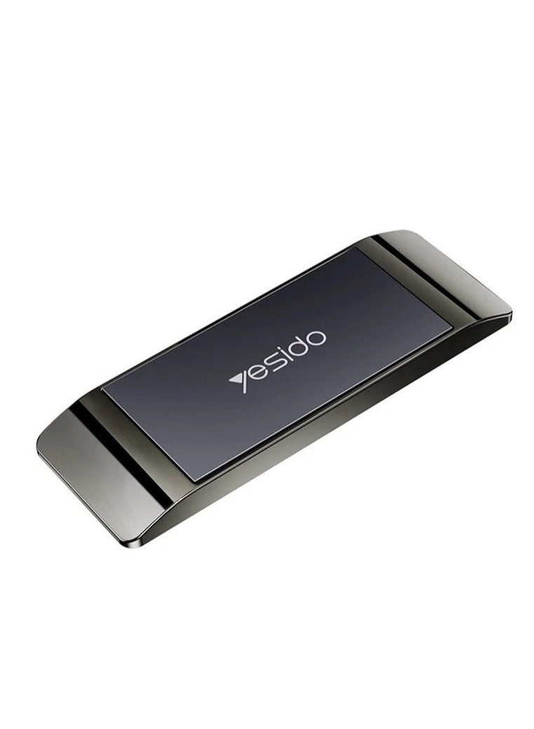 YESIDO C151 Magnetic Car Phone Holder Stand Adhesive Zinc Alloy Cellphone Bracket - Image 2