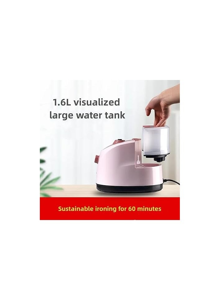 Garment steamer, 2000 watts, with height-adjustable ironing board, 40 seconds heat time, insulated steam hose  - Image 3