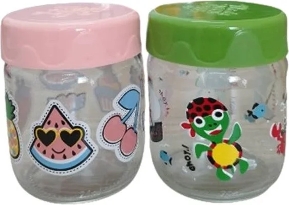 جوسو Cute 200 ml Jar of 2 Pink-Green