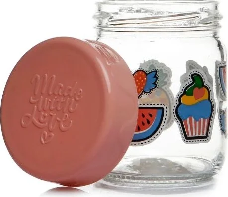 جوسو Cute 200 ml Jar of 2 Pink-Green