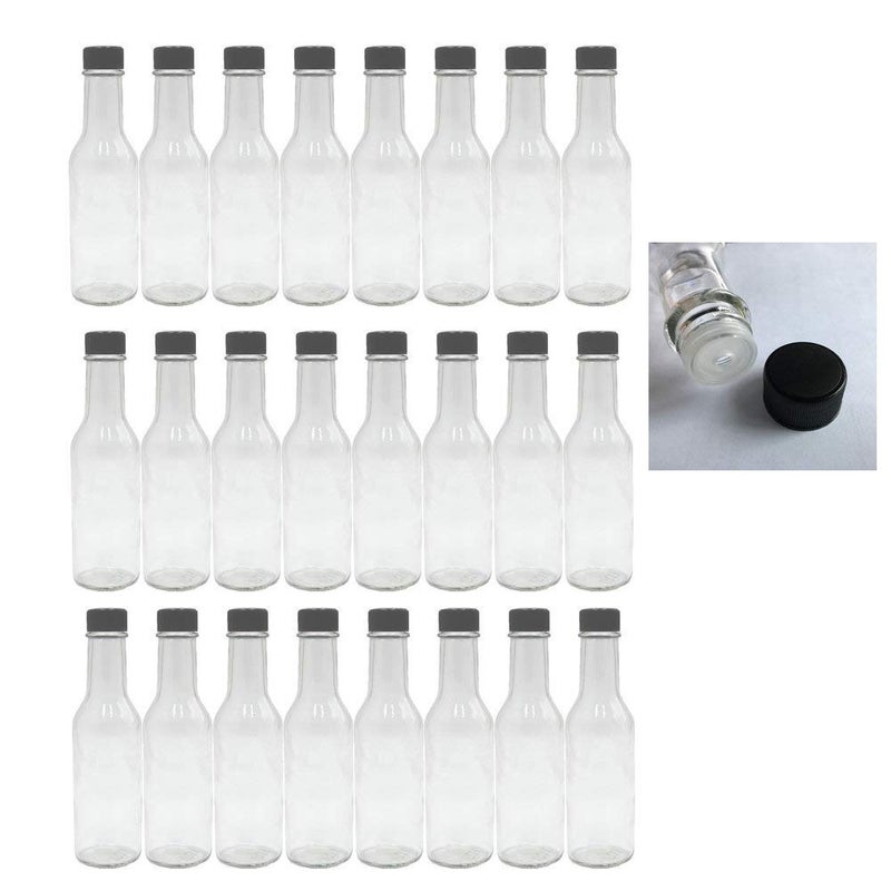 U-Pack 5oz woozy bottle with black fine rib cap and orifice reducer, pack of 24 - Image 5