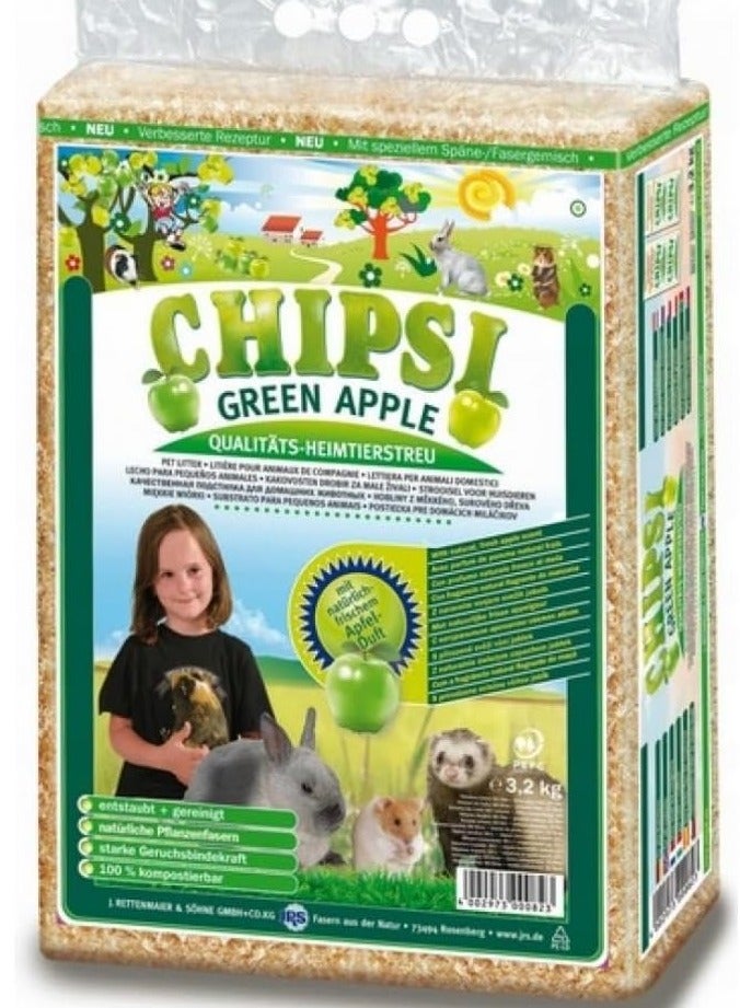 Chipsi  Green Apple Scent Small Animal Litter - Image 1