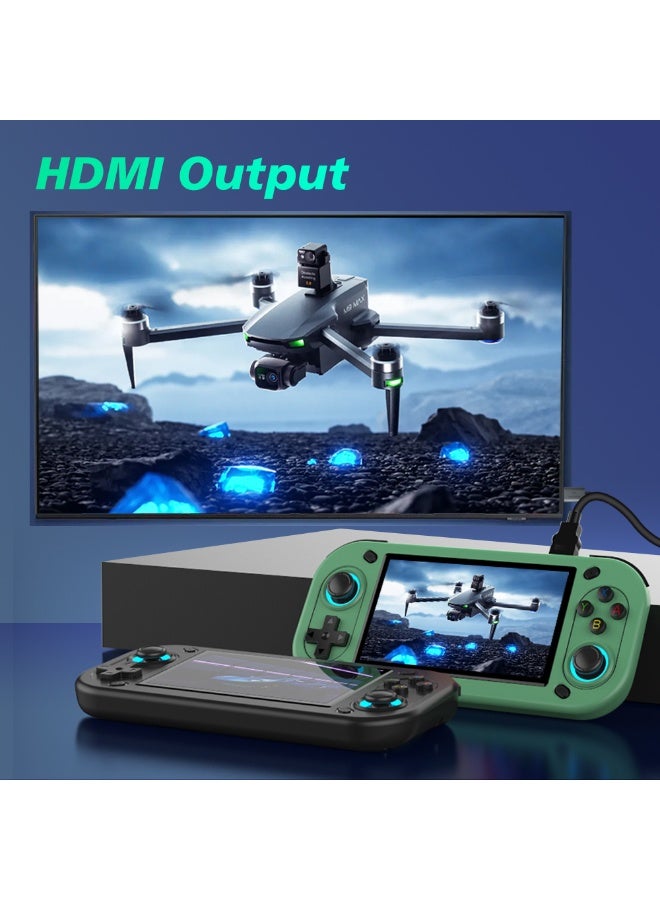 BlueFire R43S Retro Handheld Game Console 2025 – 4.3” IPS HD Screen Portable Gaming Device, 10,000+ Classic Built-in Games, HDMI TV Output, Open Source Linux System, Quad-Core CPU, 4GB RAM, PS1 / N64 / GBA / SNES / NES / PSP Multi Emulator Support, 64GB/128GB Expandable Storage, Type-C Fast Charging, 2000mAh Rechargeable Battery, Pocket Retro Arcade Game Console for Kids & Adults - Image 1