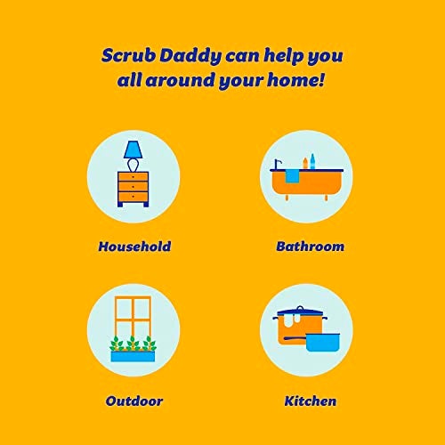 Scrub Daddy Special Edition Pets Dog - Scratch-Free Multipurpose Dish Sponge - BPA Free & Made with Polymer Foam - Stain & Odor Resistant Kitchen Sponge (1ct) - Image 5