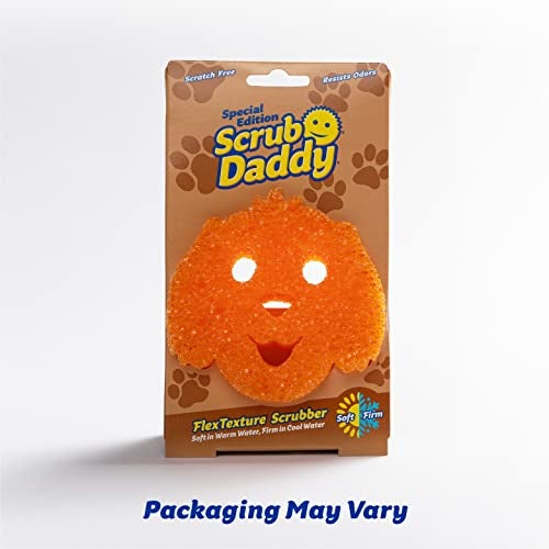 Scrub Daddy Special Edition Pets Dog - Scratch-Free Multipurpose Dish Sponge - BPA Free & Made with Polymer Foam - Stain & Odor Resistant Kitchen Sponge (1ct) - Image 2