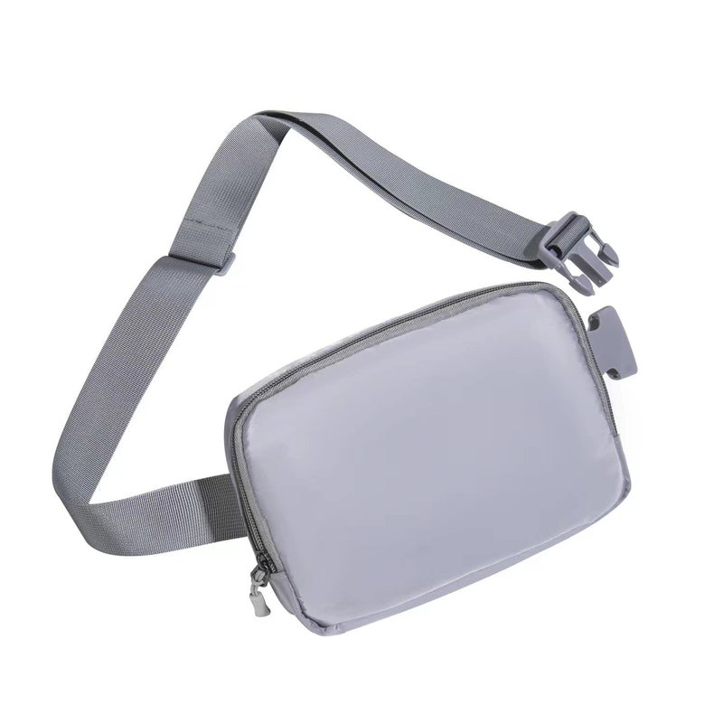 WITROMAN Belt bag Fanny pack crossbody bags for women Everywhere belt bag (Grey) - Image 1