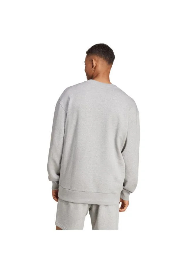 اديداس سويت شيرت دائري بمسامات فرنسية لجميع المواسم