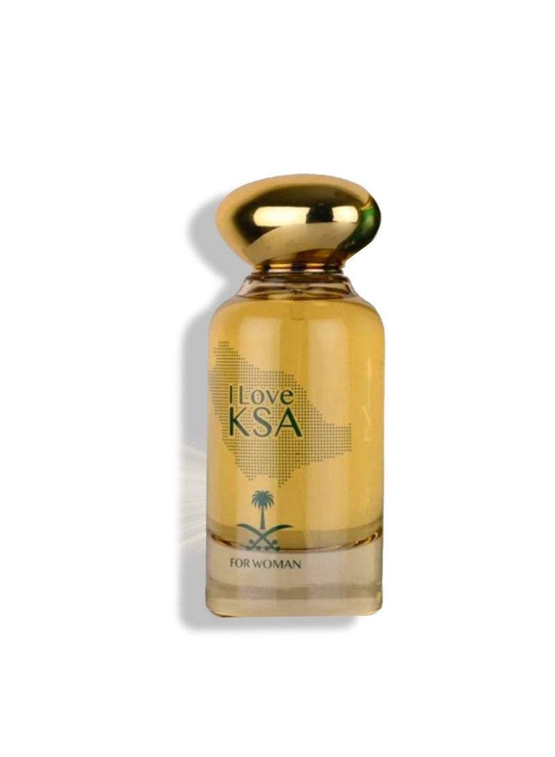 Lattafa I LOVE KSA Eau de Parfum for Women - 100ml - Image 2