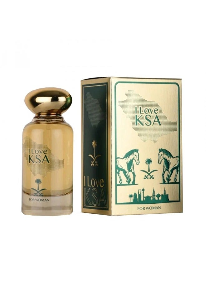 Lattafa I LOVE KSA Eau de Parfum for Women - 100ml - Image 3