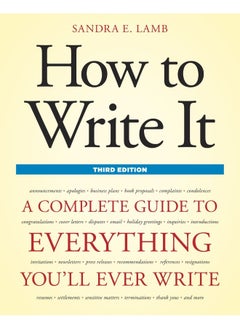 How to Write It, Third Edition 