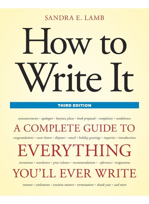 How to Write It, Third Edition