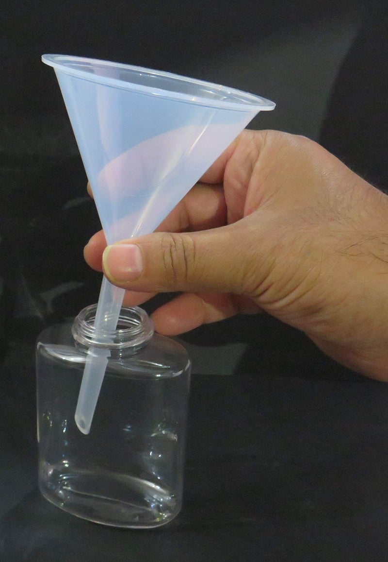 IMPRINT Plastic Funnel 8.5 cm Dia with 7.5 CM Long Stem Pack of 1 - Image 3