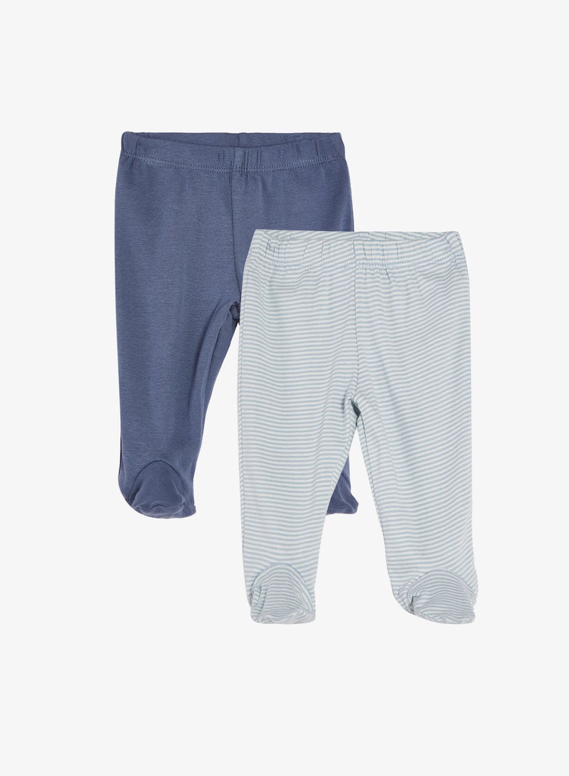 carter's Infant 2 Pack Of Footed Pants - Image 1
