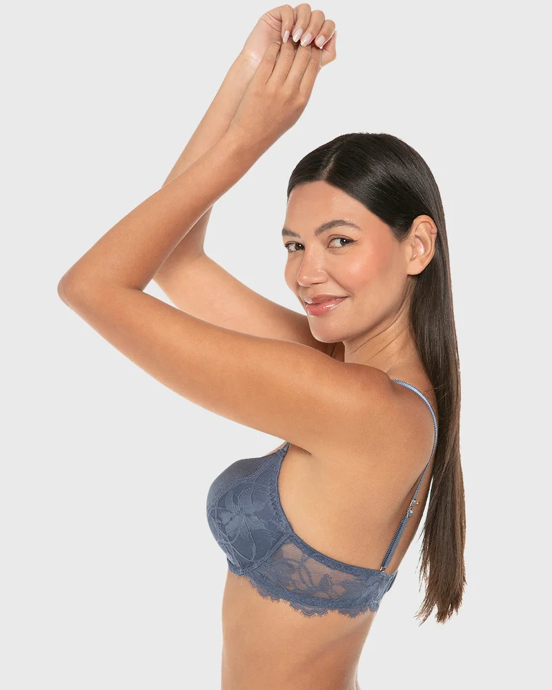 لا سينزا La Senza Hello Sugar Double Push up Plunge Bra