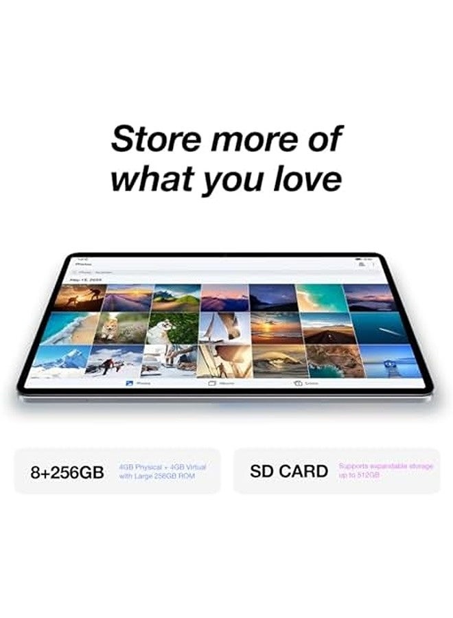 AGM تابلت باد تي 2 يعمل بنظام أندرويد ١٤ – شاشة عالية الدقة مقاس ١٠.١ بوصة، ذاكرة عشوائية ٤ جيجابايت، وسعة تخزين داخلية ٢٥٦ جيجابايت، معالج ثماني النواة، يدعم شريحتي اتصال وشبكة الجيل الرابع، بطارية قوية بسعة ٨٠٠٠ مللي أمبير، مزود بنظام تحديد المواقع، ودعم ميزة التعرف على الوجه. - Image 4