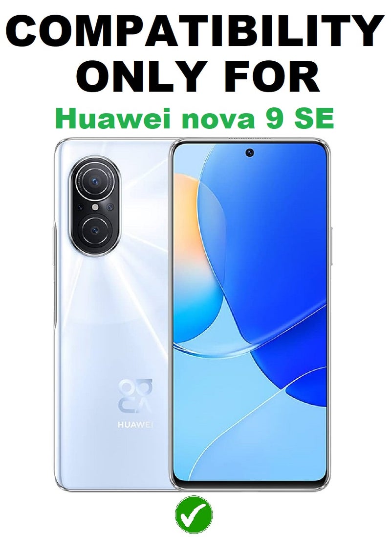 we3 2 Pieces Tempered Glass Screen Protector Anti-Spy Privacy Designed For Huawei nova 9 SE Full Glue Edge to Edge Full Screen Coverage And Bubble Free - Image 3