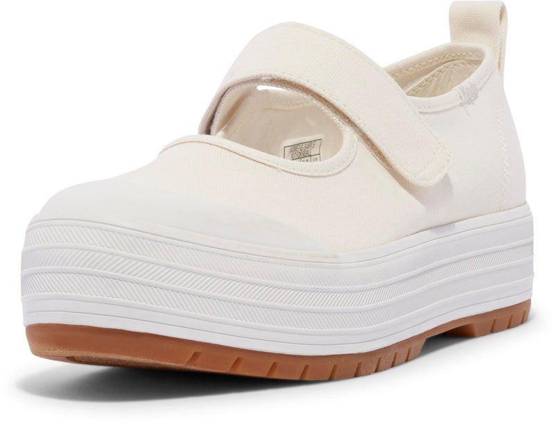 Keds Womens Mary Jane Flat White Canvas 7
