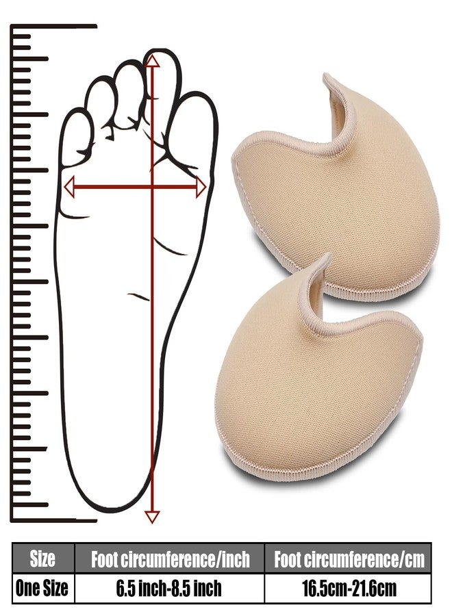 OWMOSYX Ballet Pointe Toe Pouches Relief Soft Gel Toe Covers for Point Shoes High Heels Girls & Women - Image 2