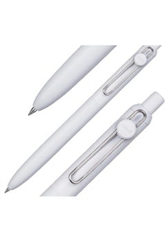 Uniball 12-Piece Zento Retractable Rollerball Pen 0.7mm Tip Black Ink White Barrel  - Image 5