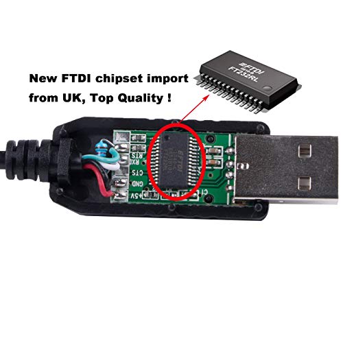 Suamdoen FT231XS USB RS232 to RJ11 for Keyence PLC to PC Communication Cable (USB to RJ11/6P6C) - Image 4