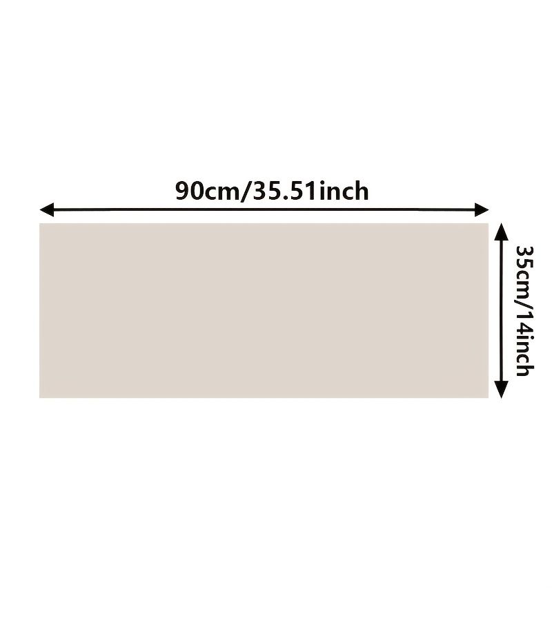 Nostalgic Microwave Dust Cover Coffee Bread Pattern 14x35 55 Inch Polyester Kitchen Decor - Image 2