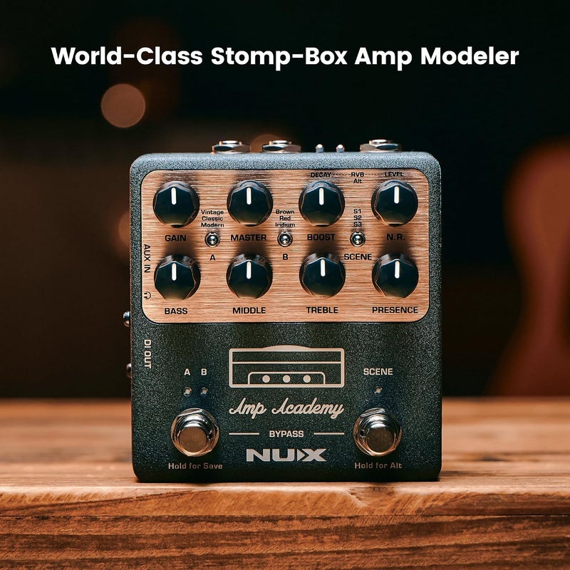 NUX NGS-6 Amp Academy Amp Modeler Guitar Pedal with 1024 Samples IR and 3rd Party IR Loader - Image 5