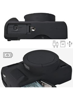 OCTOBER The camera case for the Canon Powershot G7 X Mark III comes with a 2-piece set of screen protectors, and the full protection soft G7X III silicone case for the detachable lens cap protector is for t  - Image 5