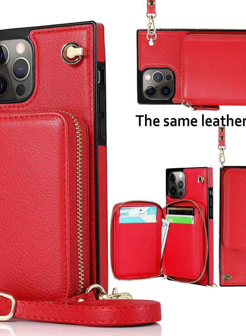 Loquat Suitable For Iphone Zipper Wallet  Leather Case - Image 1