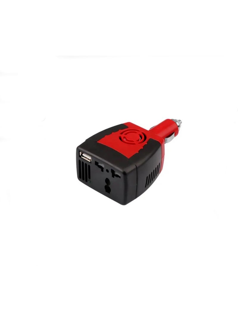 150W Car Inverter DC 12V to AC 220V Auto Voltage Converter - Image 1