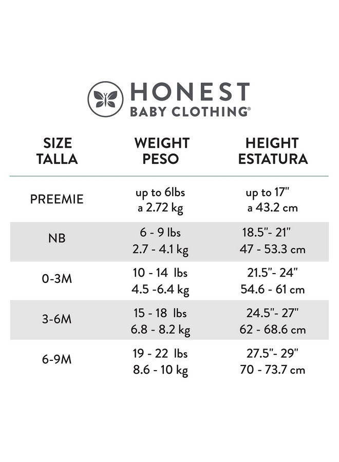 HonestBaby HonestBaby Baby Boys 3-pack Organic Cotton Long Sleeve Side-snap Kimono Bodysuits And Toddler T-Shirt Set, Honestly Pure White, Newborn US - Image 4