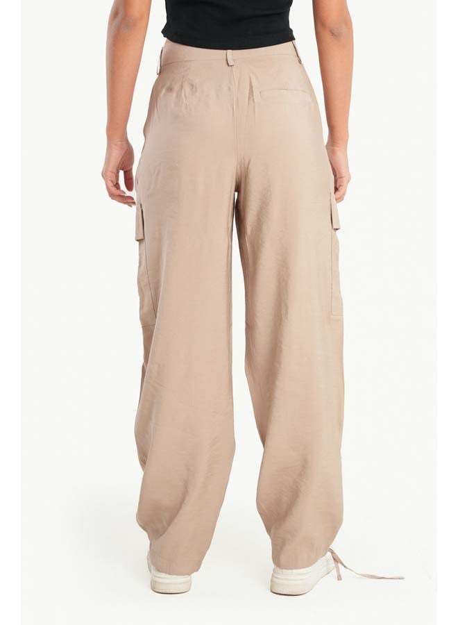 Carina Cargo Pants with Drawstring - Image 3