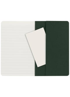 MOLESKINE 3-Piece Large Cahier Journal Notebooks Ruled 13x21cm Size Myrtle Green  - Image 4