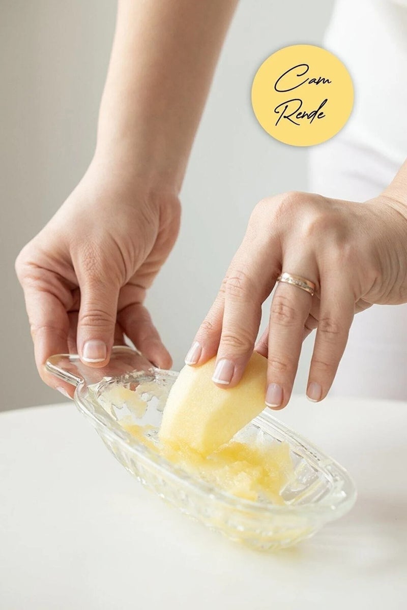 Morport Glass Grater I Apple Grater I Baby Grater I Fruit Puree Grater - Image 2