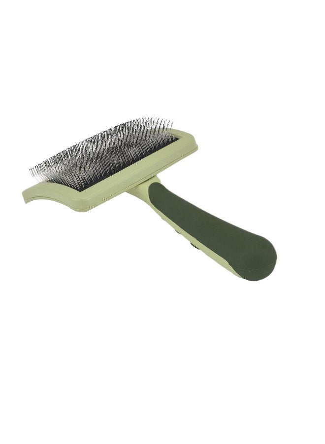 Coastal Pet Hair Brush for Dogs of All Types - Safari Curved Slicker Brush - Pet Grooming Tools for Shedding - Dog Pin Brush for Detangling - 7.5 x 4.5 inches - Image 2