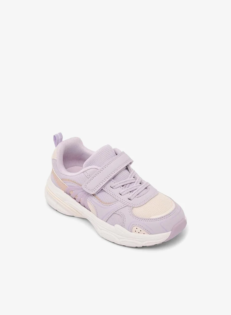 ليتل ميسي Girls Hook & Loop Sneakers