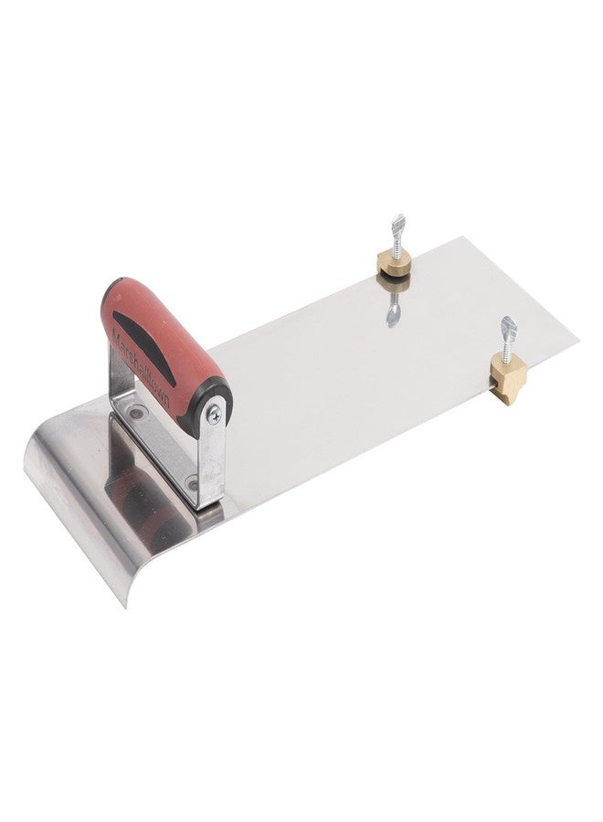 MARSHALLTOWN Stainless Steel Hand Edgers w/Adjustable Groover, 19mm Radius, 25mm Groove Depth, Made in the USA, 3496D - Image 3