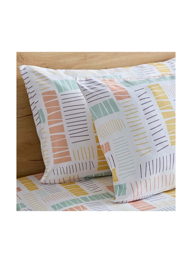 Home Box Nora Savana 2-Piece Reversible Microfibre Pillow Cover Set 75 x 50 cm  - Image 3