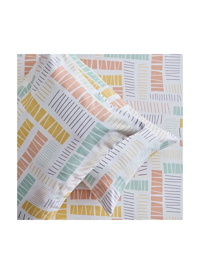 Home Box Nora Savana 2-Piece Reversible Microfibre Pillow Cover Set 75 x 50 cm  - Image 5